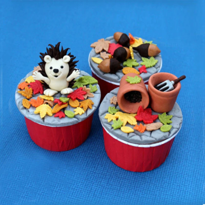 Garden Tools Flower Pot Vase Silicone Mold Cupcake Fondant Decorating Baking Candy Chocolate Gumpaste Molds | Дом и сад