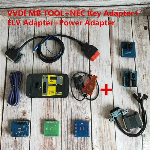 F Xhorse программатор VVDI MB TOOL V4.9.0 для ключа, включая функцию калькулятора BGA VVDI MB BGA инструмент Поддержка все основные потерял - Цвет: F