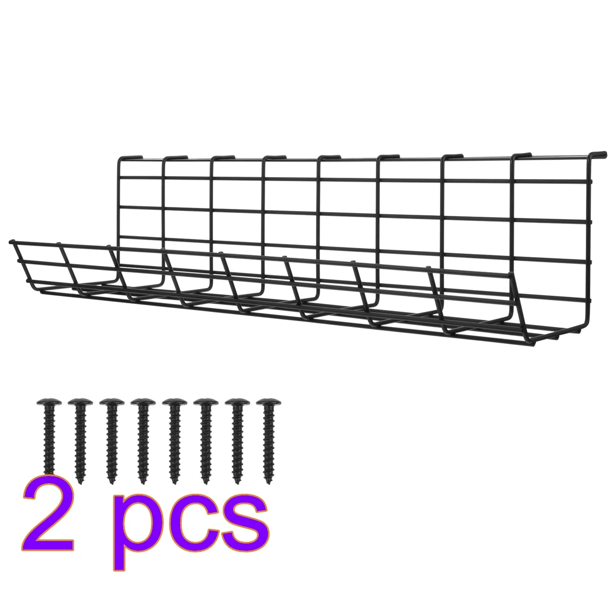 

Стойка для хранения проводов под столом, подвесной проволочный слот в нижней части стола, ячейка для сортировки проводов