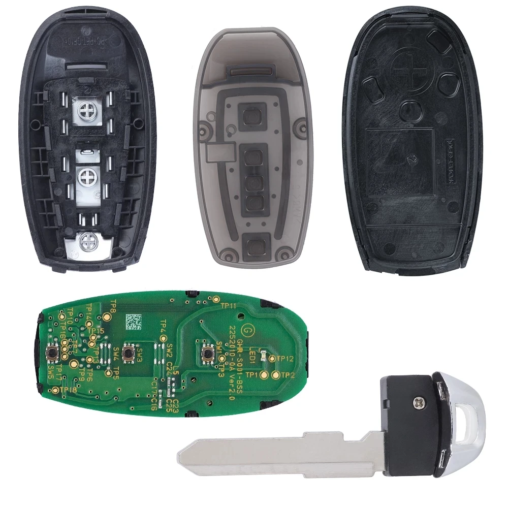 

Keyecu OEM TS008 Smart Remote Car Key with 3 Button 433.92MHz ID47 for Suzuki Swift Kizashi 2010 2011 2012 2013 2014 2015 2016