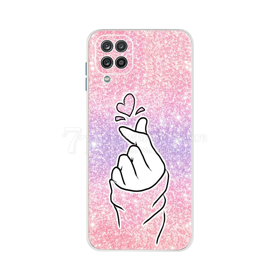 Чехол для Samsung Galaxy A12 SM A125F 6 5 дюймов модный Мягкий силиконовый чехол с принтом