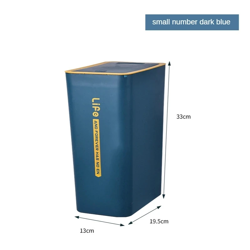 

Press Trash Cans Home Waste Bin with Lid Garbage Classification Design Bathroom Garbage Can Thickened Trash Bins Plastic Bucket