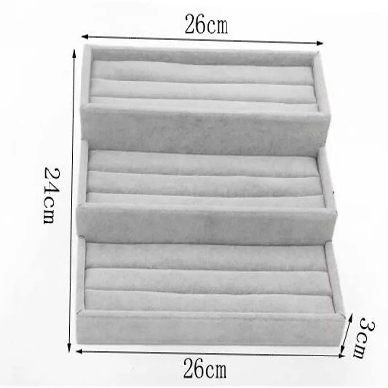 Многослойный держатель подставка для сережек и колец|Упаковка стойки украшений|