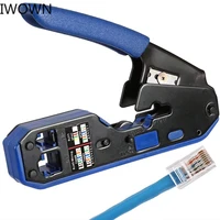 iwown rj45 crimping tool network crimping tool wire stripper wire stripper for rj45 cat6 cat5e cat5 rj11 rj12 connector