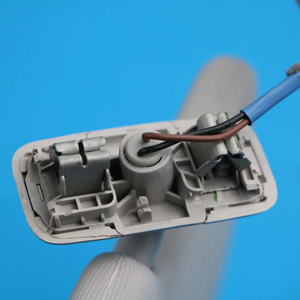 5TD857551 зеркало для макияжа с тросом левая задняя панель серого цвета VW Tiguan 2018 + kodiaq