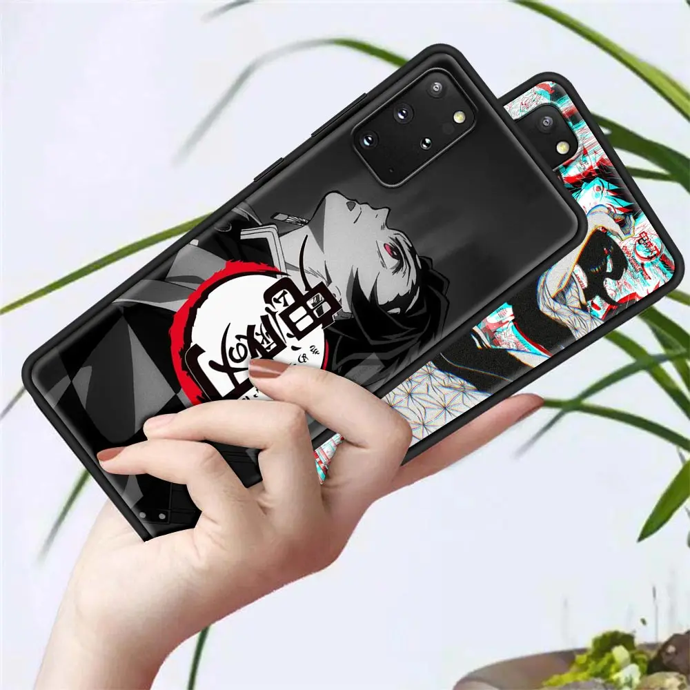 Demon Slayer Kimetsu No Yaiba Phone Cases for Samsung Galaxy S10 S21 FE S22 Ultra 5G S8 S9 Plus S10 Lite S20 TPU Soft Casing