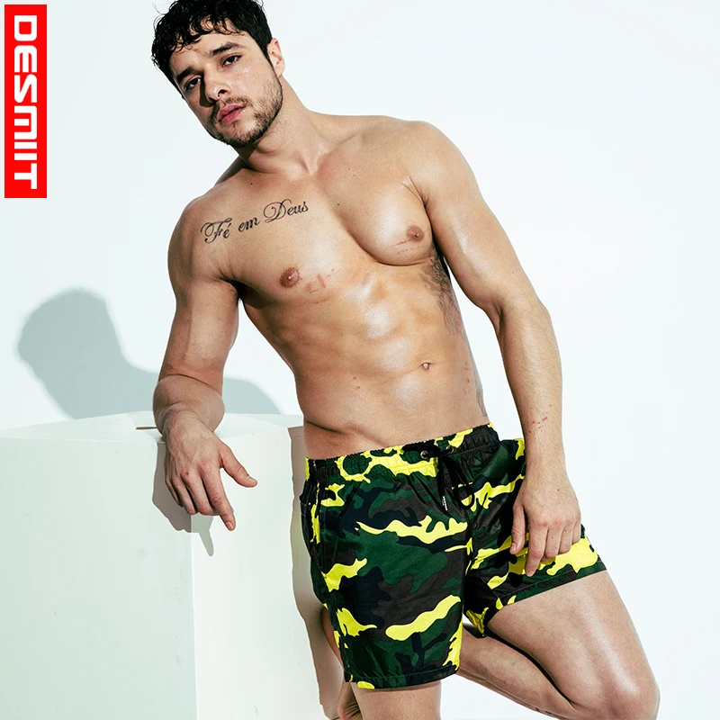 Брендовые мужские пляжные шорты Desmiit спортивные штаны для бега серфинга доски