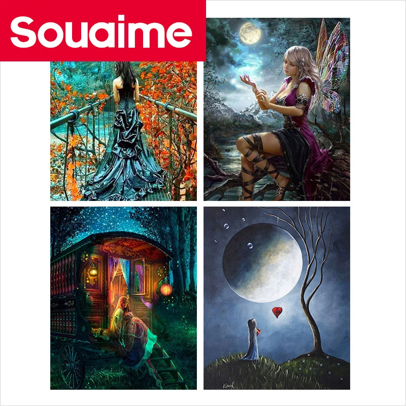 5D DIY алмазная живопись 100% полная квадратная/круглая Алмазная Вышивка для девочек