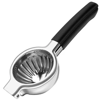 lemon squeezer 304 stainless steel manual citrus juicer and lime squeezer with premium heavy duty solid metal squeezer