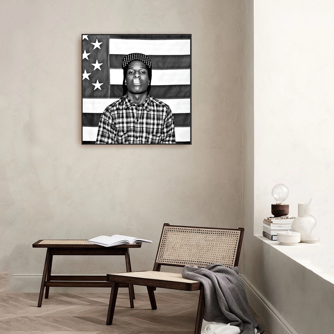 ASAP Rocky LIVELOVE обложка музыкального альбома плакат холст принт рэп хип-хоп музыка