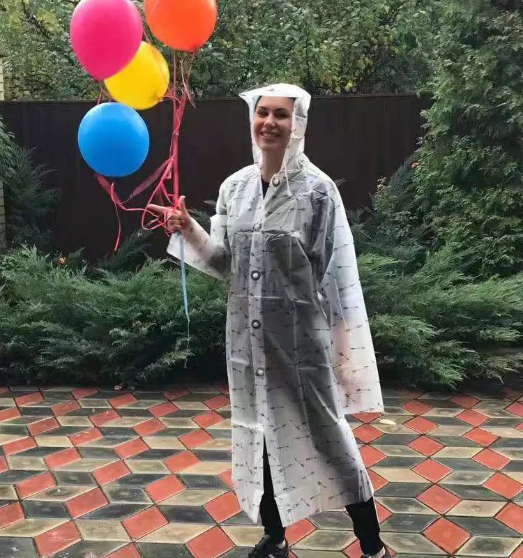 Женский дождевик Yuding, креативный, свободный крой, дождевик для мужчин/женщин, для путешествий, прозрачный дождевик, универсальная дождевик для женщин
