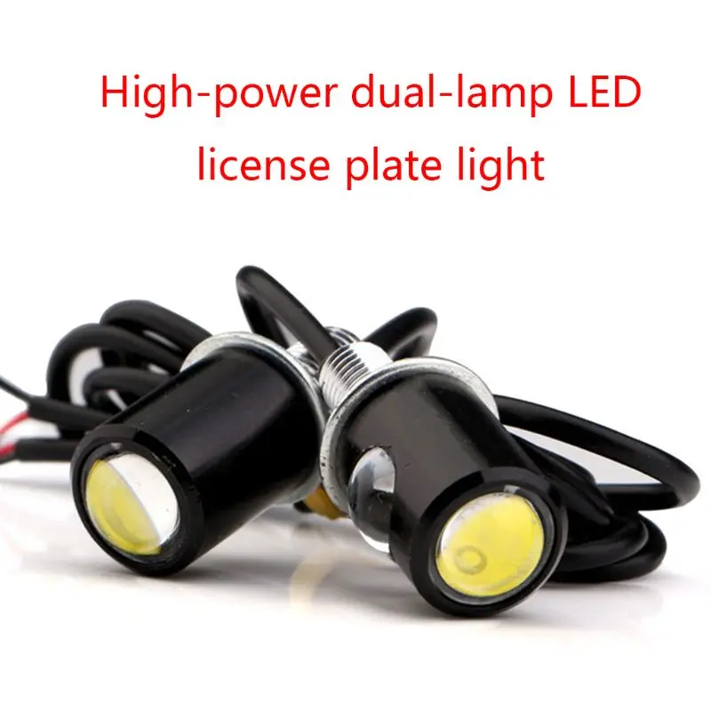 

1Pair Universal Motorcycle LED Mini Turn Signal Eagle Eye Shape Turn Indicators for Kawasaki for Honda /Jones-03