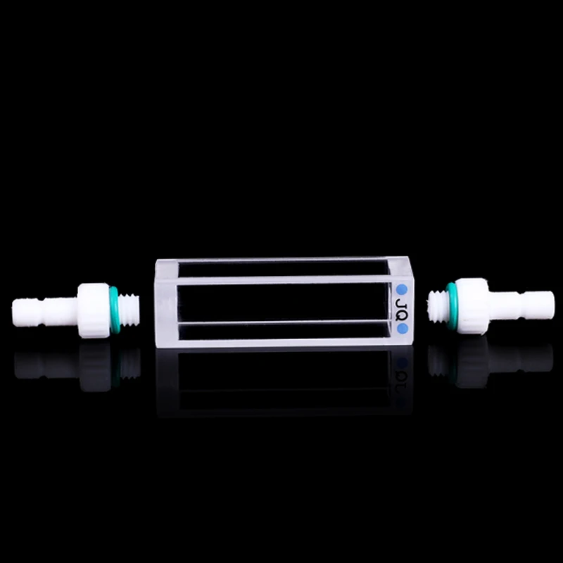 3 5 мл кварцевый расход cuvette с резьбовыми разъемами M6|cuvette|quartz cuvettecuvette quartz |
