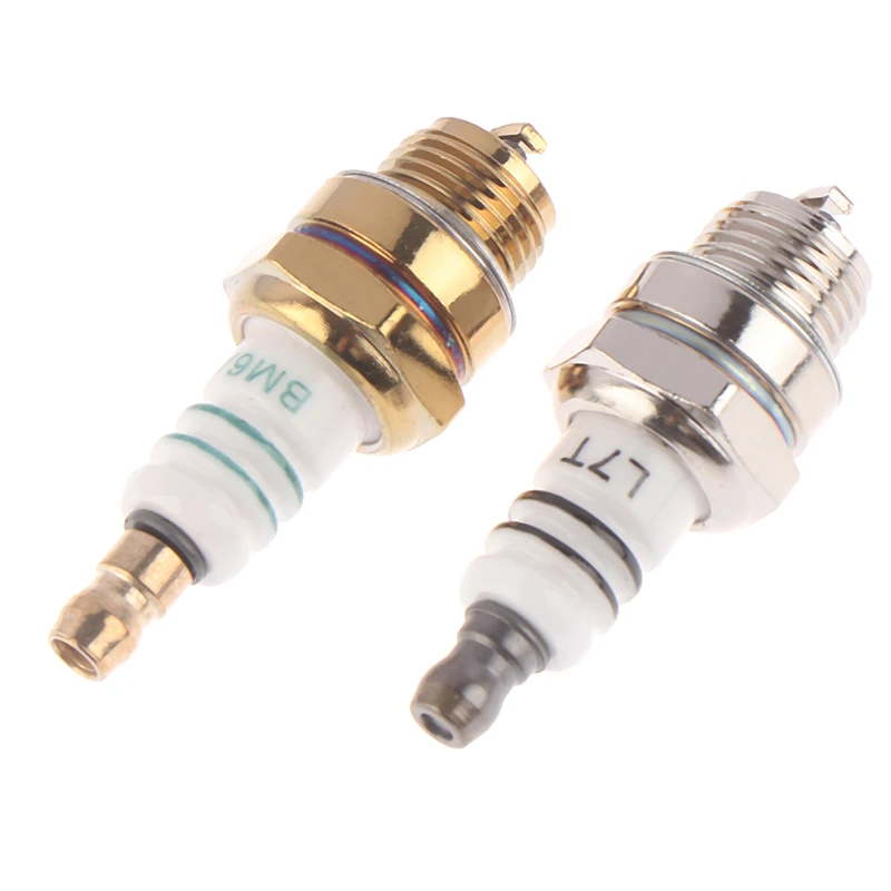 

1PC BM6A Spark Plug Glow Plug BM6A Small Engine Replacemnet for 2-stroke Chainsaw Lawn Mower Strimmer