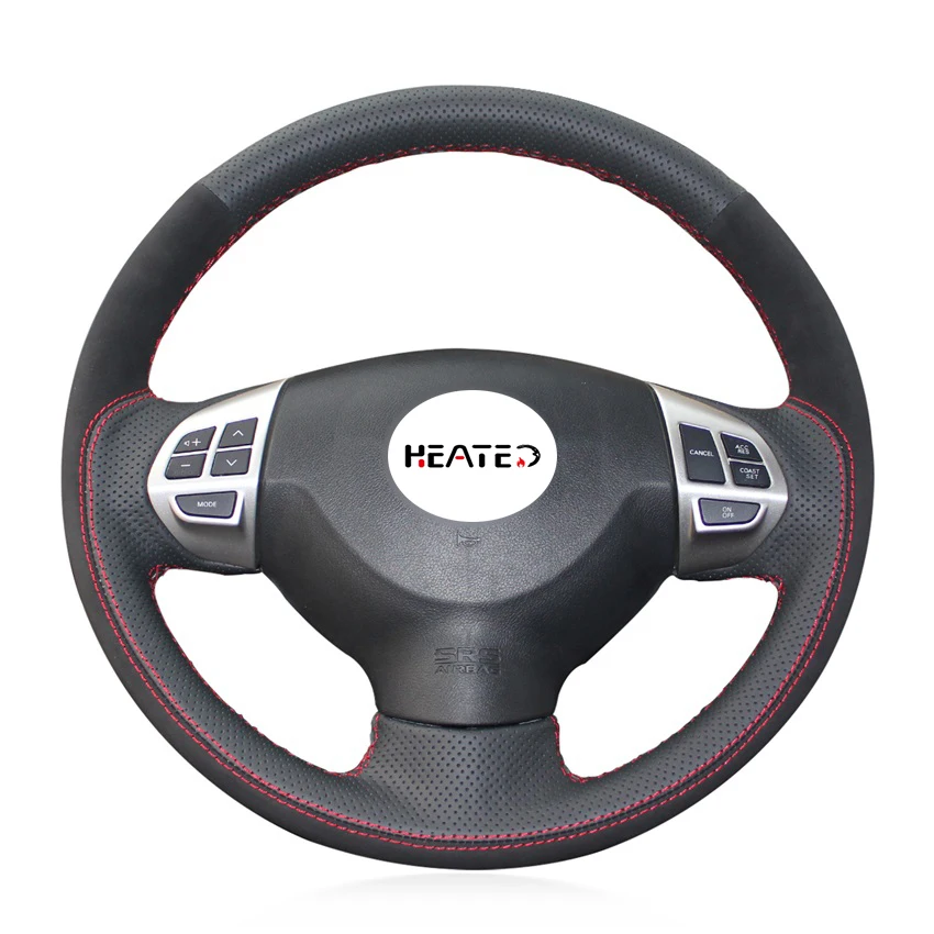 Чехол для руля Mitsubishi Lancer X 10 2007 2015 Outlander 2006 2013 ASX 2010 2013|Чехлы на руль| |