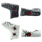 Чехол для головы клюшки для гольфа, водонепроницаемый чехол для головы из искусственной кожи с лезвием для гольфа, Сменные аксессуары для паутины