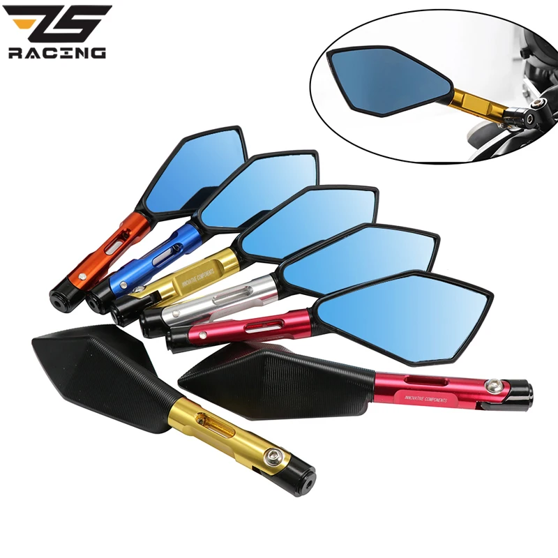 Чехол для мотоциклетного зеркала ZS Racing боковое зеркало заднего вида 7/8 дюйма 22 мм