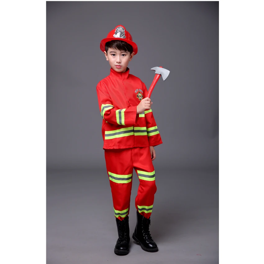 Детские костюмы для косплея красные карнавальные вечерние с игрушками мальчиков