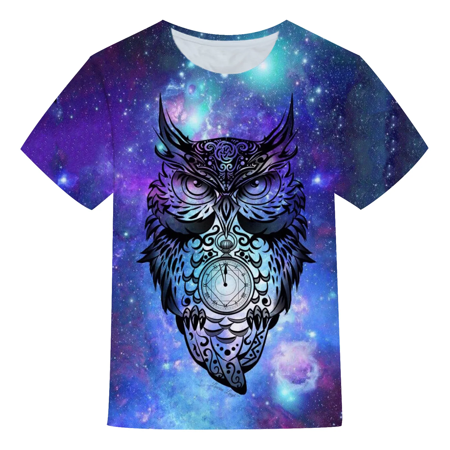 

Kids T Shirts with Owl Pattern for Boys Girls Casual Animal Children's Cartoon Cute Clothing Summer Short Sleeve O-Neck Tops Tee
