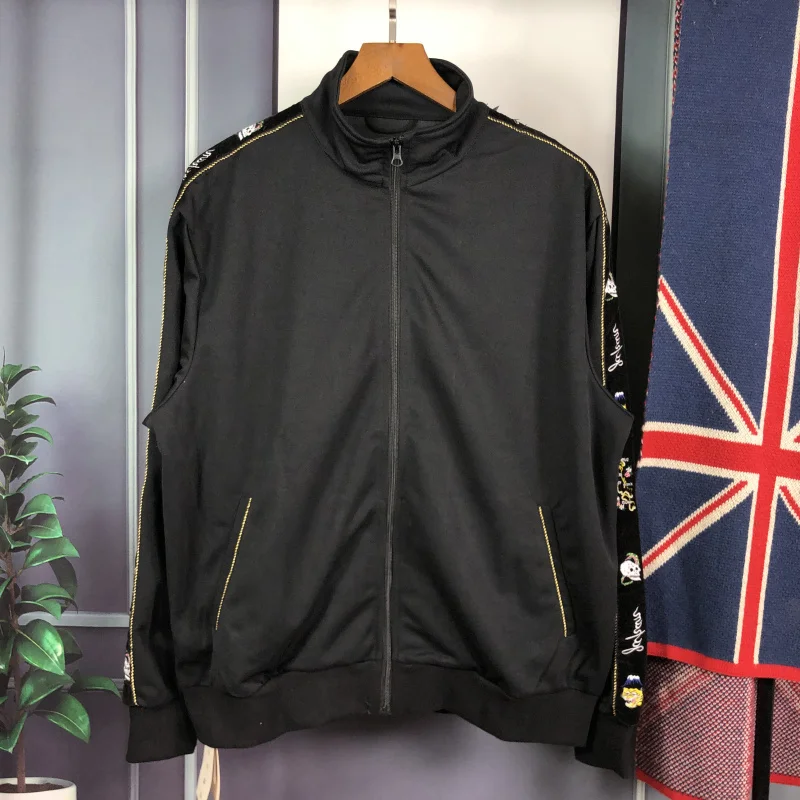

Kapital High Streetwear JACKET Men Women Best Quality Embroidery Ribbon Cardigan Zipper Jacket Casual Sports Jacket Suit