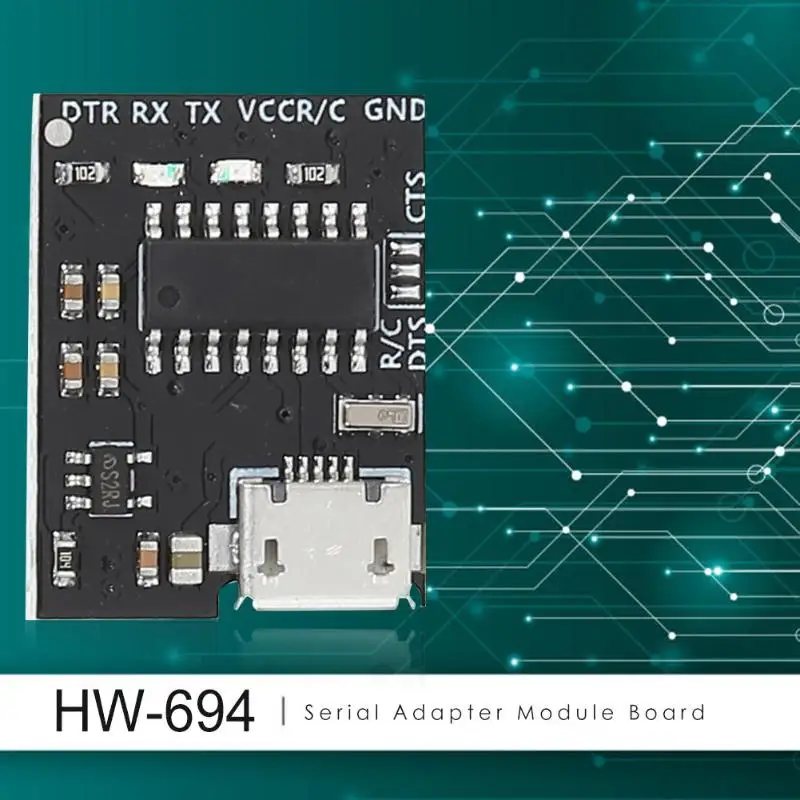 Для WEMOS Mini Breakout 5V 3,3 V CH340G USB для модуля последовательного адаптера