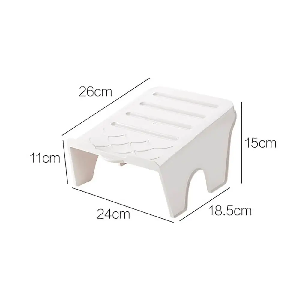 

4PCS/Set Household Living Room Organizer Rack Plastic Storage Rack Shoe Stand Shoes Organizers Storages Double grid shoe rack