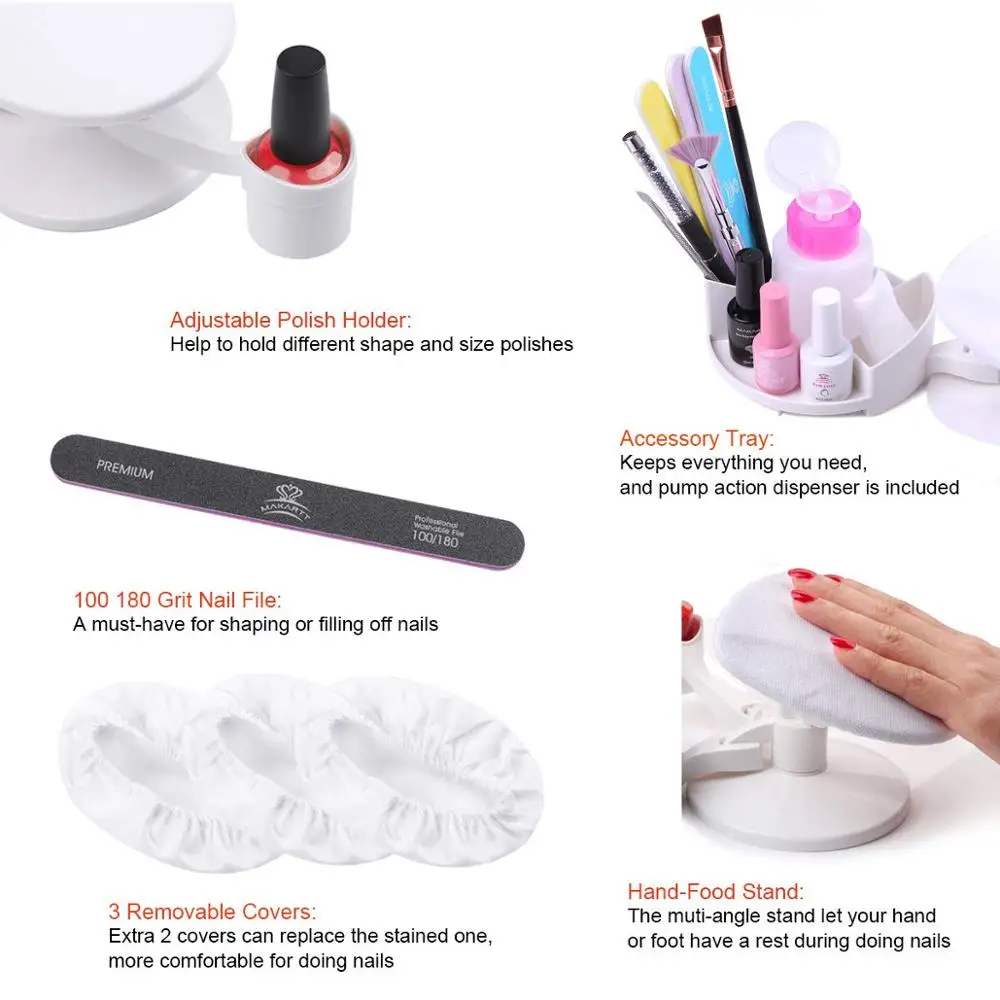 Makartt ногтей Гель-лак для дизайн основание инструмента Studio с держатели гелевого