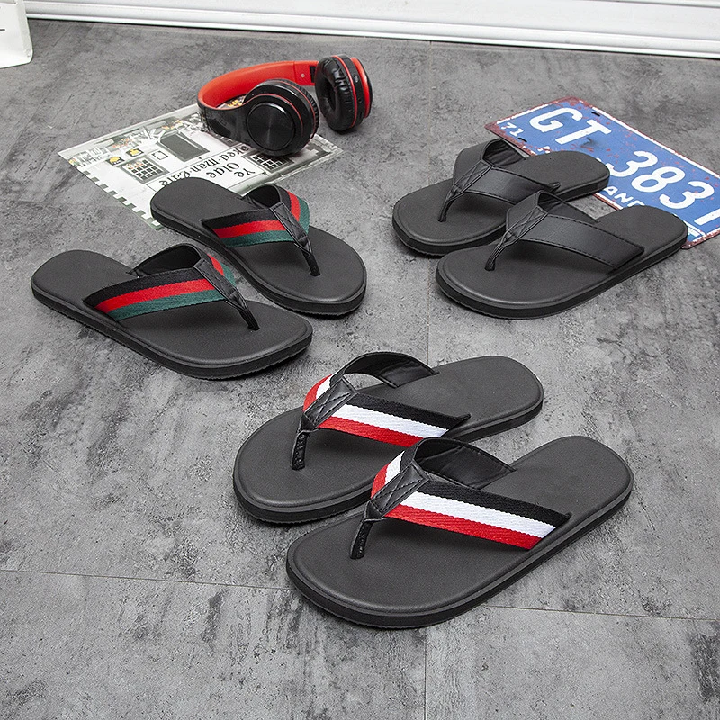 Летние шлепанцы мужские и женские Вьетнамки для пар Новинка 2019 года фирменные