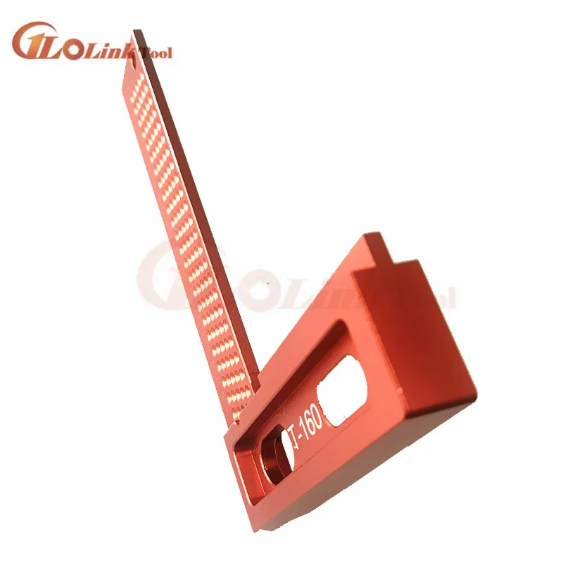 

1Pcs Aluminum Alloy 90 Degree Squares L Shape Right Angle Line Ruler Scriber Gauge Carpenter Woodworking Tools