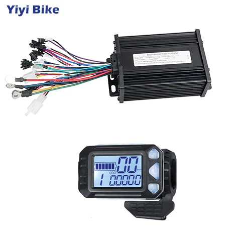 S551 LCD display Электрический контроллер для велосипеда 48 в 36 в 500 Вт e, ЖК-дисплей/светодиодный дисплей, регулятор скорости для электрического скутера, комплект мотора, электрический велосипед - Цвет: S551 LCD display