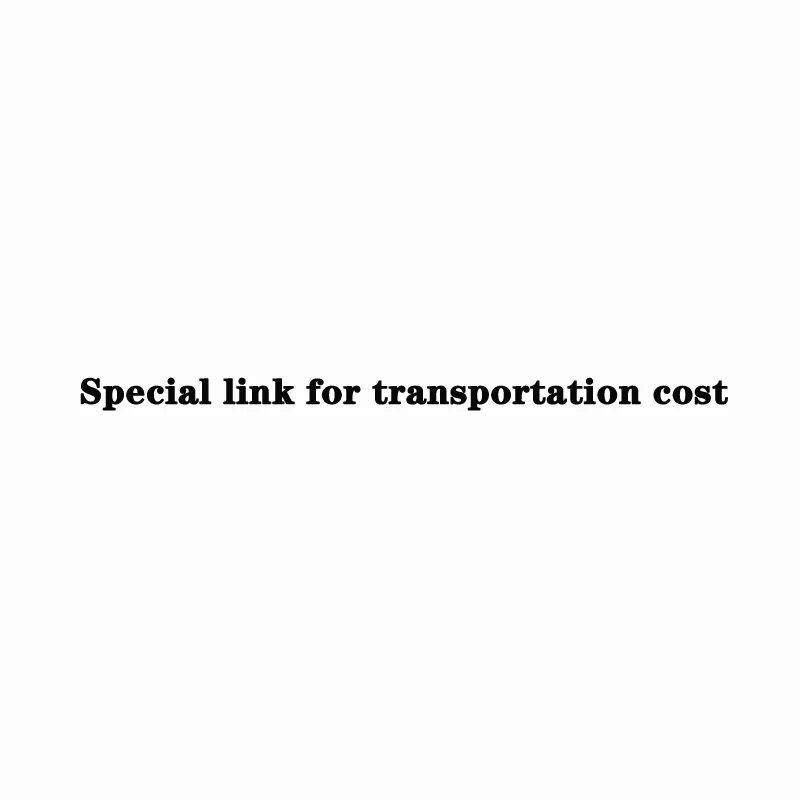 

Special link for transportation cost