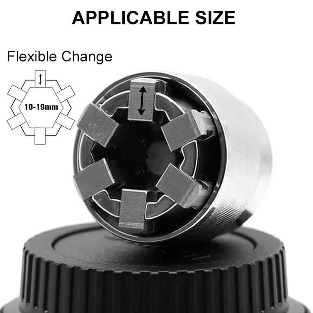 

Universal Multifunctional Socket Wrench Porous Adaptive Wrench Auto Repair Removal Tool