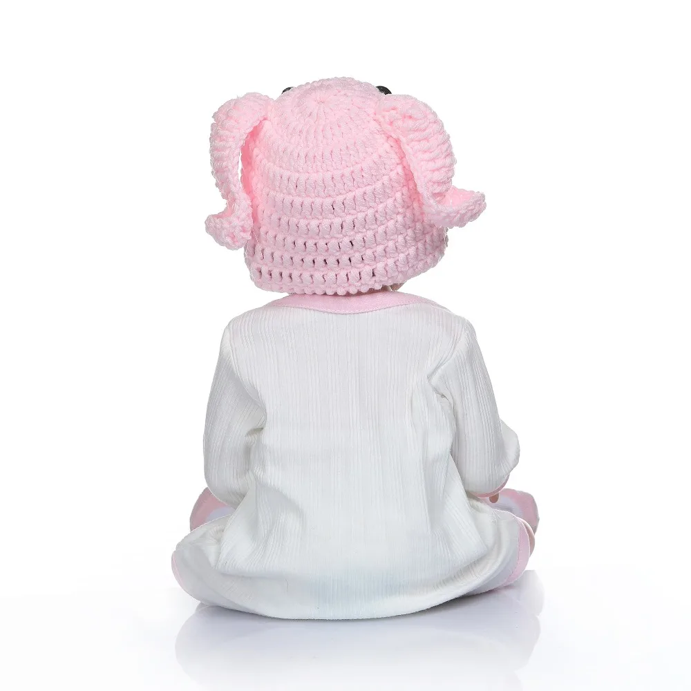 48 см Кукла Новорожденный ребенок Близнецы мальчик и девочка ручная детальная