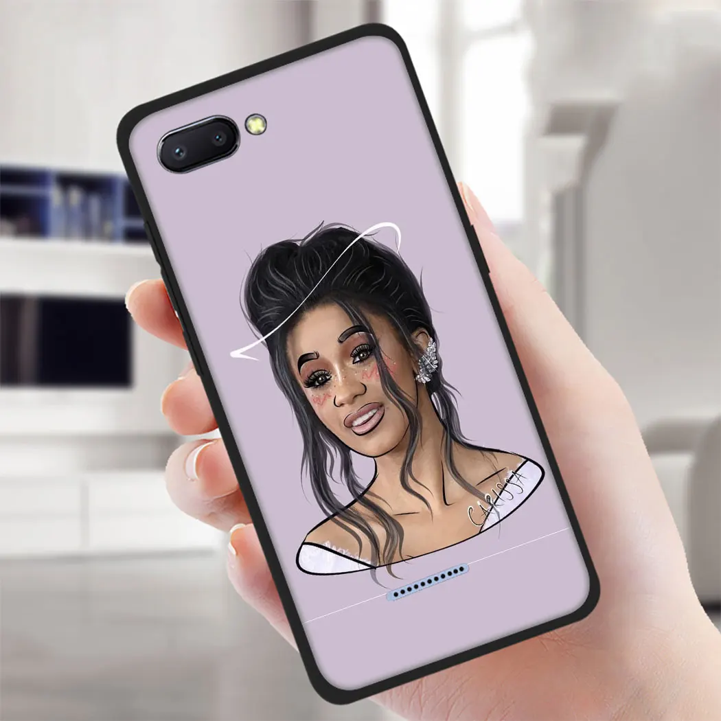IYICAO Rapper хип-хоп Cardi B Мягкий силиконовый чехол для Xiaomi Redmi Go S2 K20 6 Pro 8A 7 7A 6A 5A 4A 5 Plus 4X |