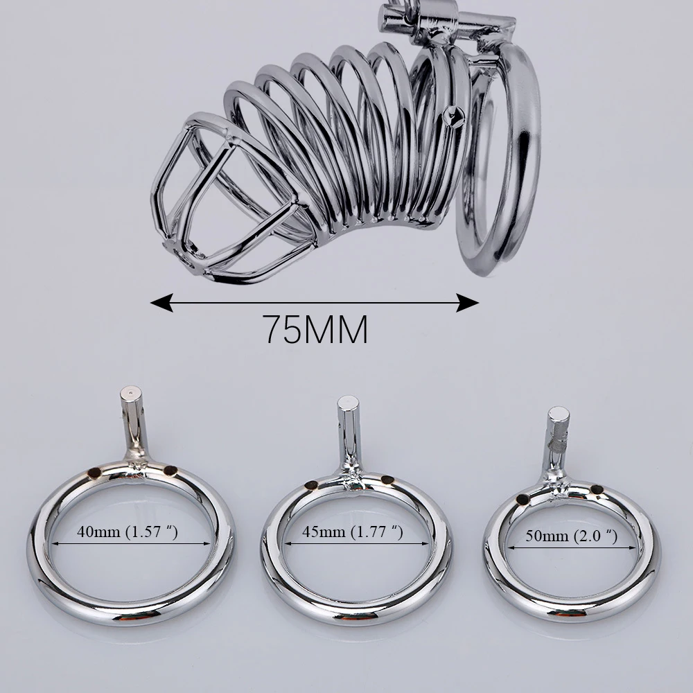 Кольцо для пениса из нержавеющей стали 3 размера | Красота и здоровье