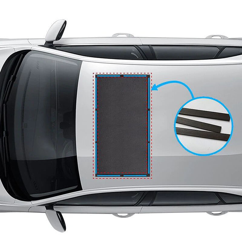 

Car Window Sun shade for Sunroof magnetic Screen Window Curtain dust-proof mosquito-proof Car Cover Sunshade self-driving tour