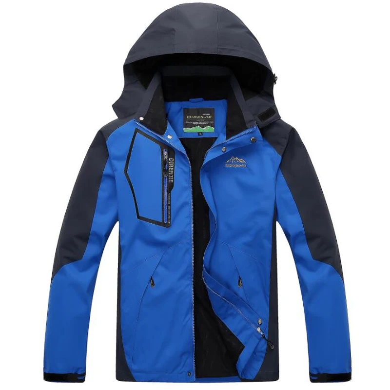 

Hot Tide Jacket Men Army Windproof Hood Breathable Mens Jackets And Coats Windbreak Coat Jaqueta Masculina Plus Size L-5XL