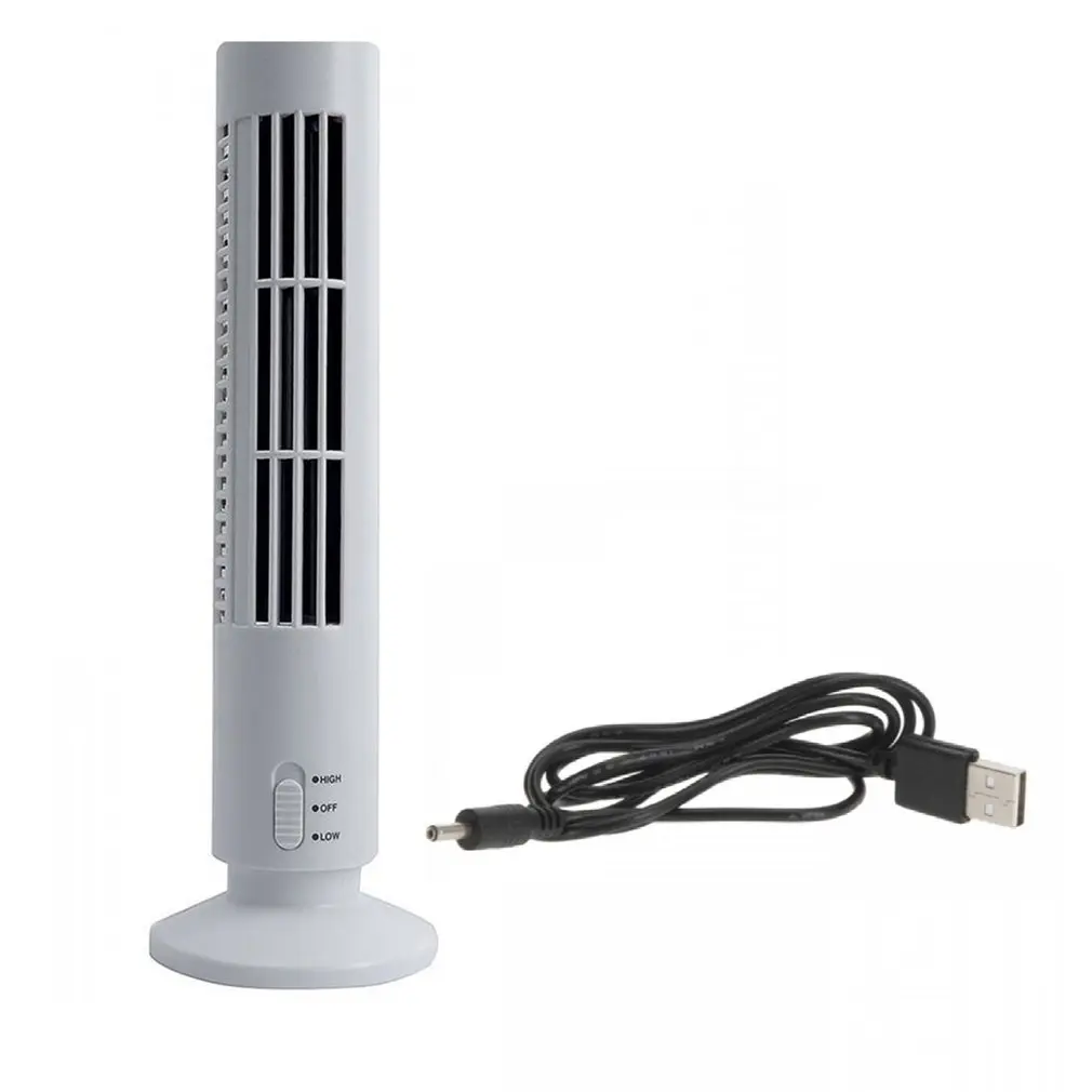 

Portable Mini Fan Vintage Tower-Shape Humidification Table Air Cooler fan for Office Home Air Conditioning Low Noise