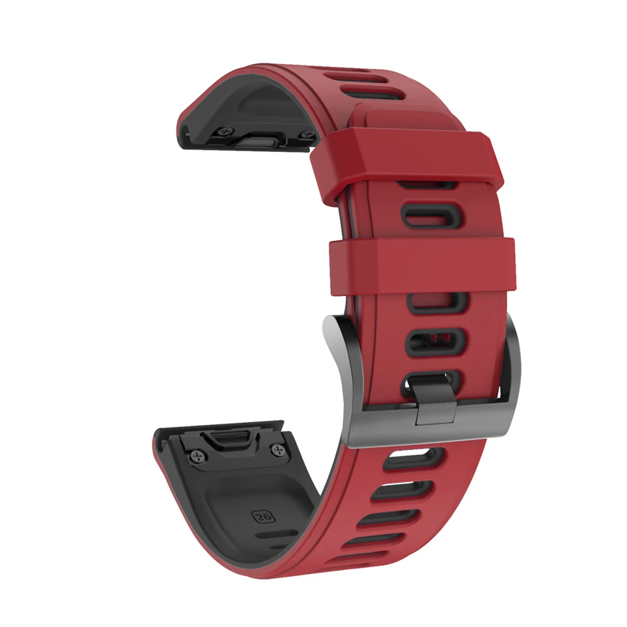 26 22 мм ремешок для наручных часов Garmin Fenix 6X 6 5X 5 Plus 3 HR/Forerunner 935 часы быстросъемный