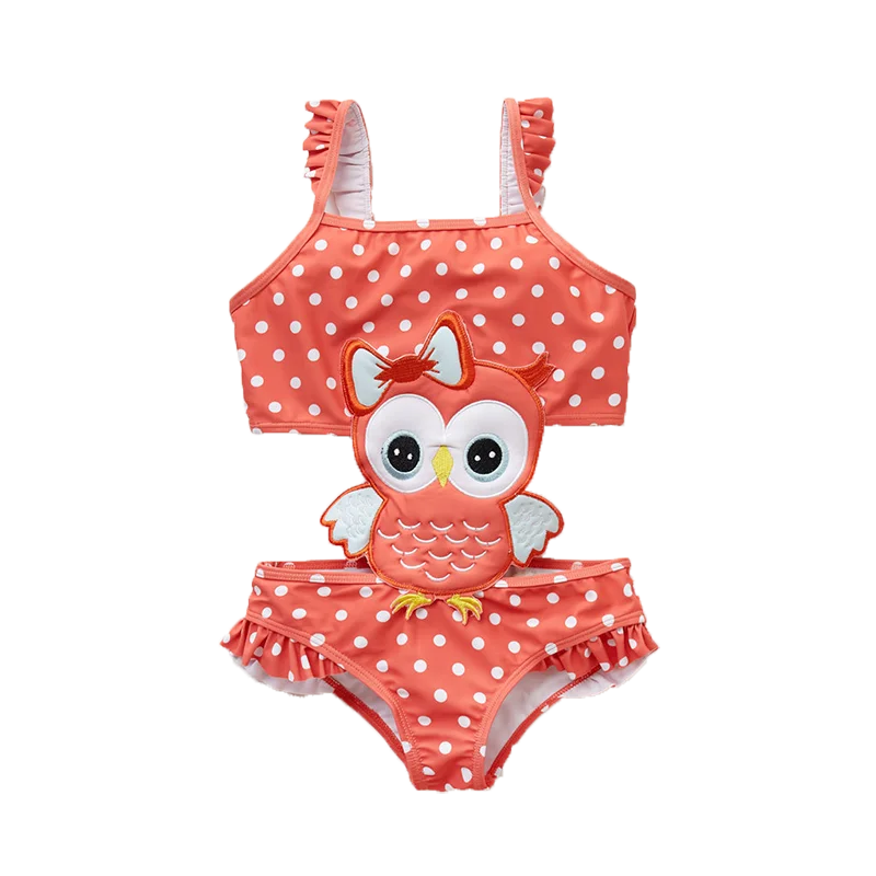 Купальник для маленьких девочек купальник с арбузом Пляжное бикини купания