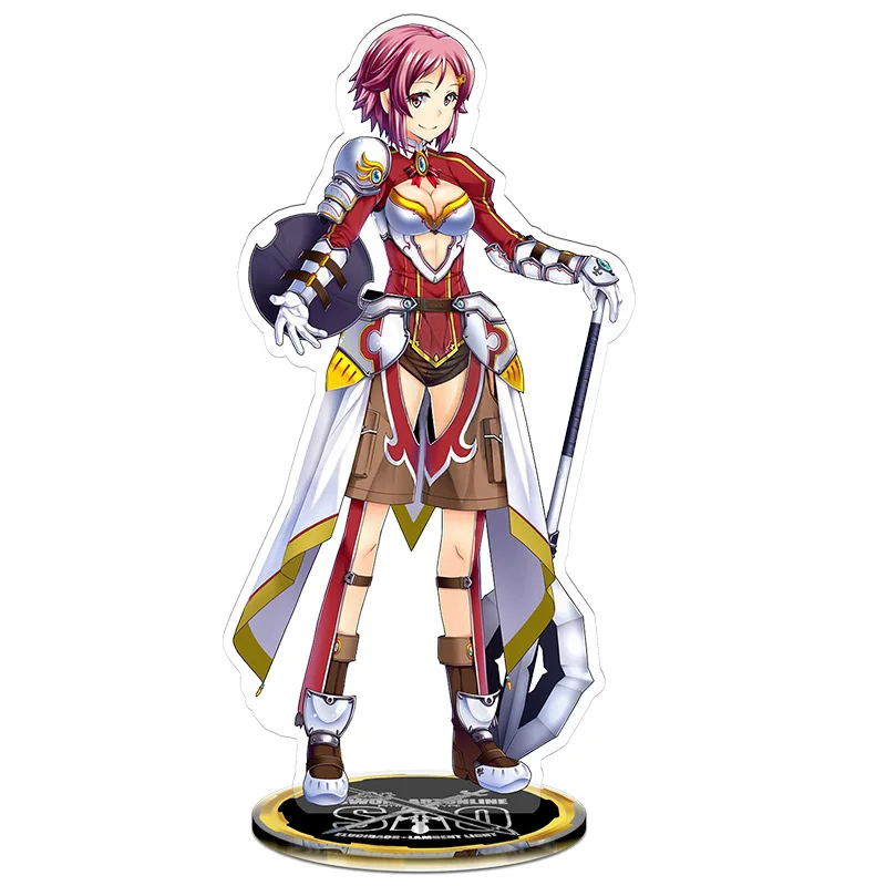 Меч искусство онлайн Kirigaya Kazuto Yuuki Asuna фигурка на акриловой подставке настольное