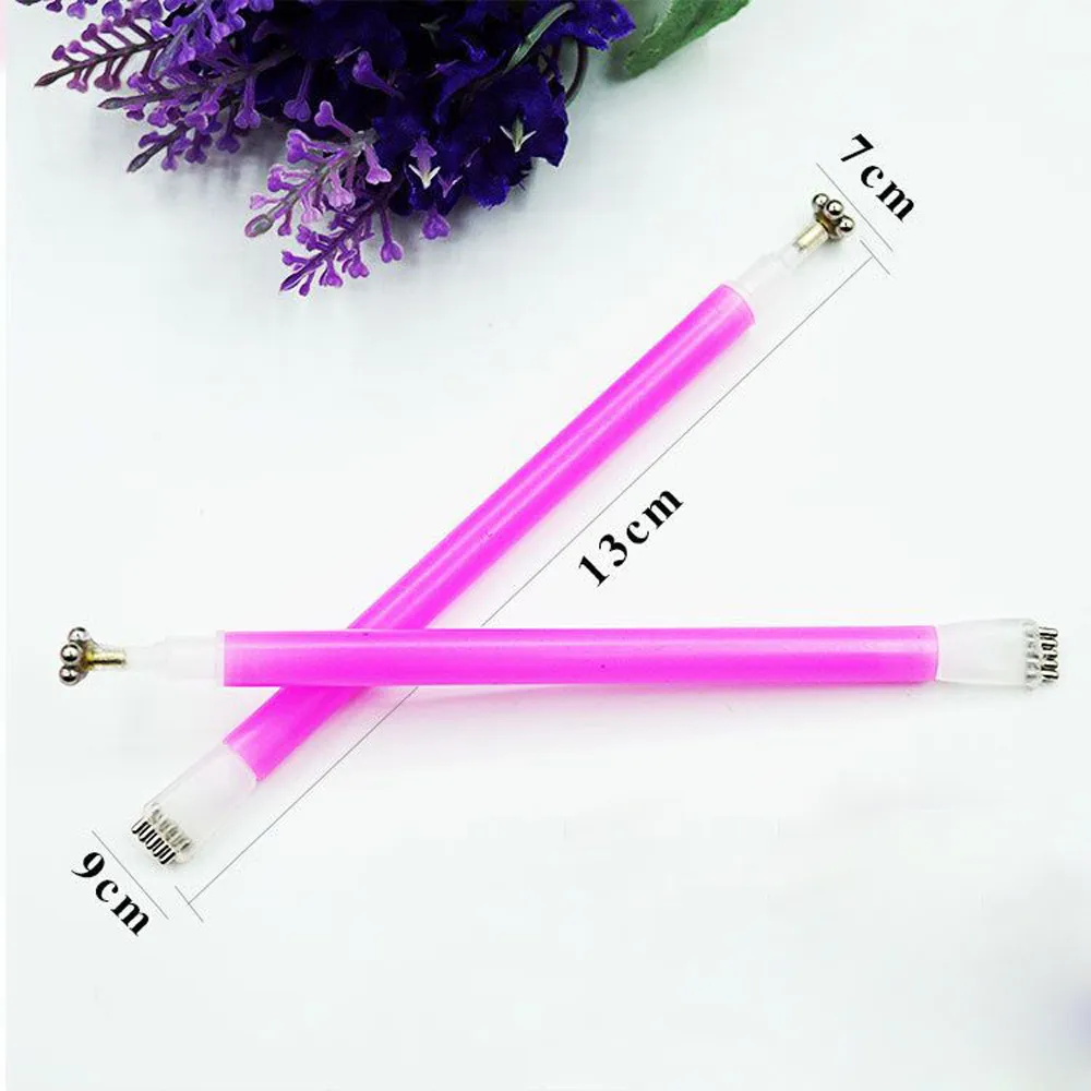 1 шт. магнитная палочка с двойной головкой для дизайна ногтей инструмент 3D