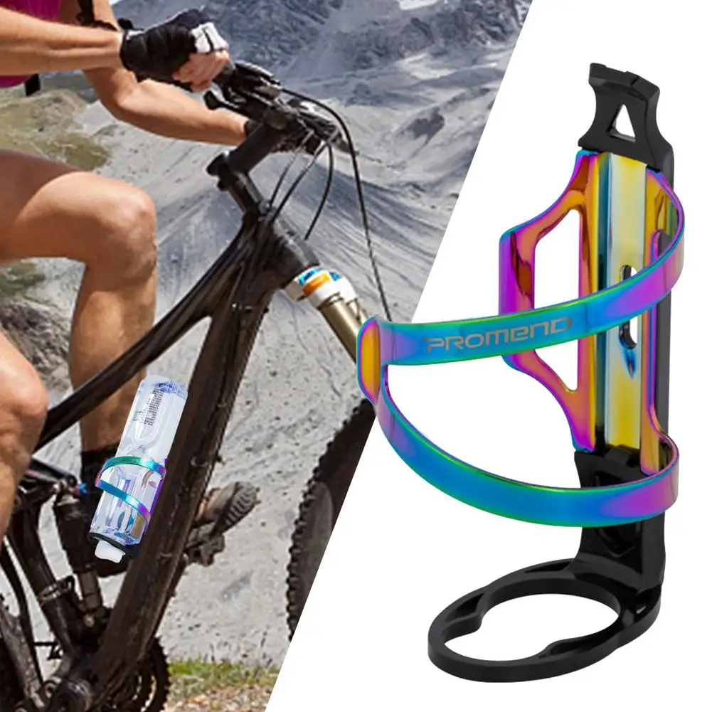 

Новая цветная стойка из алюминиевого сплава для велосипедных бутылок для воды, держатель, клетка для бутылок, Велосипедное оборудование