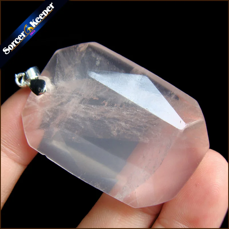 

Necklace & Pendant Collier Femme Collar Mujer Natural Stone Roseate Rose Quartzs Beads Women Accessories Bijou Jewelry LS1001