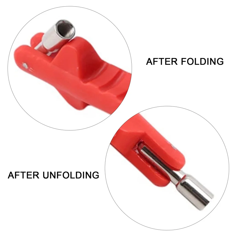 

Red Portable Tire Valve Stem Puller Tube Metal Tire Repair Tools Valve Stem Core Car Motorcycle Remover