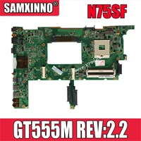 n75sf motherboard gt555m rev2 2 ram for asus n75sf n75sl n75s laptop motherboard n75sf mainboard n75sf motherboard test 100 ok