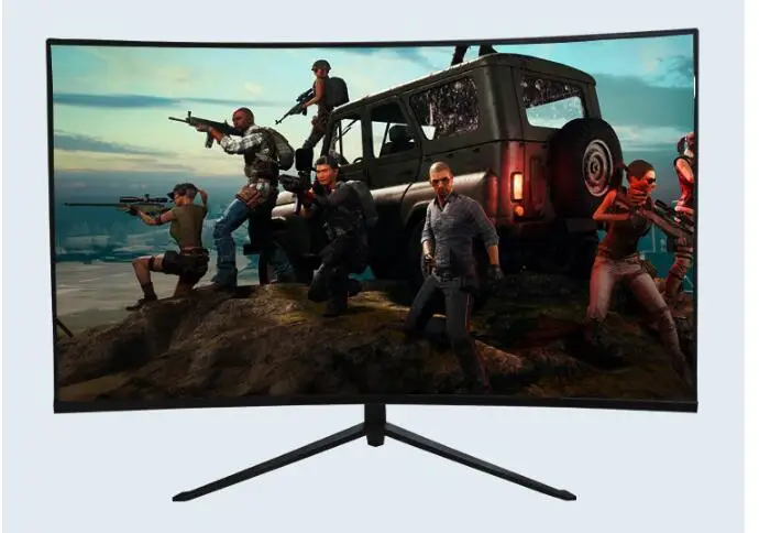 24-дюймовый светодиодный ультратонкий игровой монитор для соревнований с плоской
