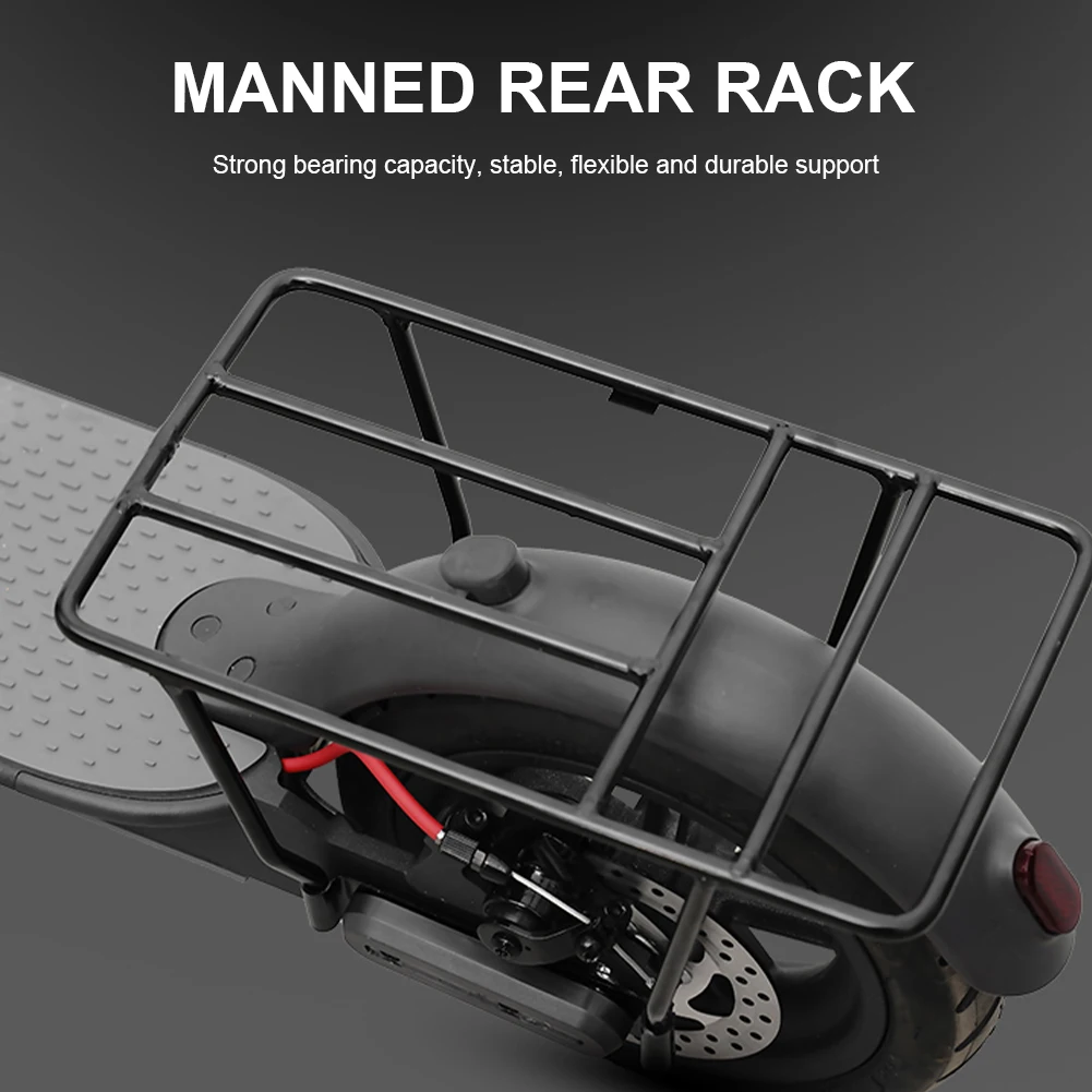 

Adjustable Scooter Rear Rack Cargo Rack For M365/Pro/1s Quick Release Scooter Universal Luggage Carrier Rack Saddle Bags Holder