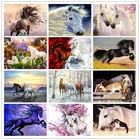 SHAYI популярная 5D алмазная живопись Лошадь Животное полная квадратнаякруглая вышивка крестиком Pentium лошадь домашний декор живопись
