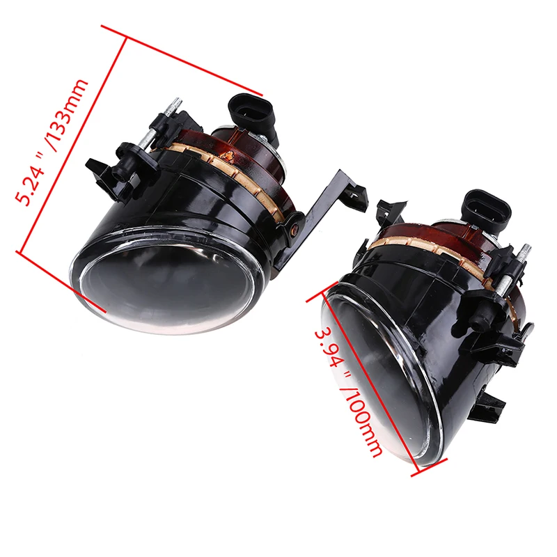 Автомобильные противотуманные фары POSSBAY для переднего нижнего бампера VW Tiguan